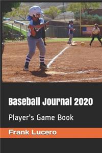 Baseball Journal 2020