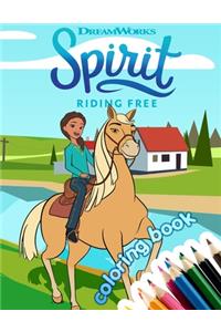 Spirit Riding Free Coloring Book