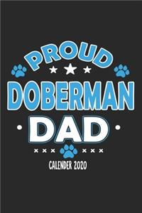Proud Doberman Dad Calendar 2020
