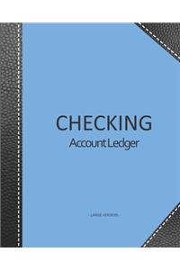 Checking account ledger - Large version