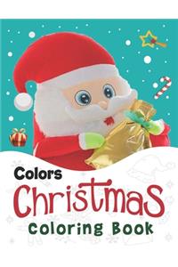 Colors Christmas Coloring Book.