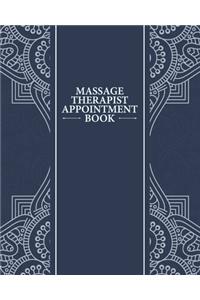 Massage Therapist Appointment Book