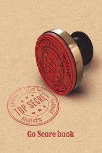 Top Secret-Go Score Book