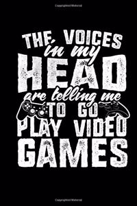The Voices In My Head are Telling Me To Go Play Video Games