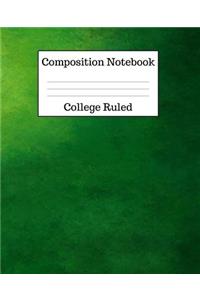 Composition Notebook College Ruled