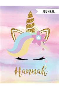 Hannah Unicorn Journal