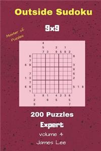 Outside Sudoku Puzzles - 200 Expert 9x9 vol. 4