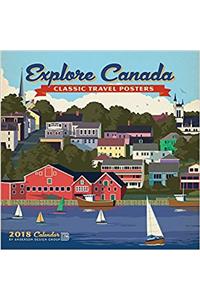 Explore Canada 2018 Wall Calendar