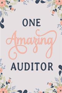 One Amazing Auditor: Auditor Notebook Auditor Journal Auditor Workbook Auditor Memories Journal