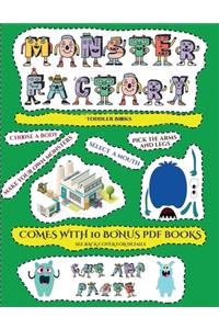 Toddler Books (Cut and paste Monster Factory - Volume 1)