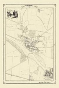 Corbridge 1860 Map