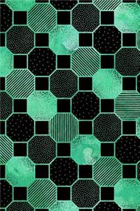 Journal Notebook Dotty Hexagon Pattern 9