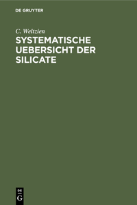 Systematische Uebersicht Der Silicate