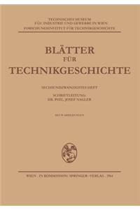 Blätter Für Technikgeschichte
