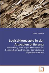 Logistikkonzepte in der Altpapiersortierung