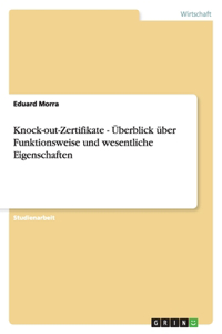 Knock-out-Zertifikate - Überblick über Funktionsweise und wesentliche Eigenschaften