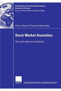 Stock Market Anomalies