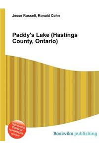 Paddy's Lake (Hastings County, Ontario)