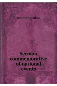 Sermon commemorative of national events