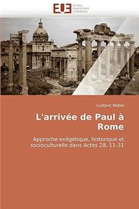 L'Arrivée de Paul À Rome