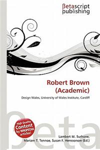 Robert Brown (Academic)