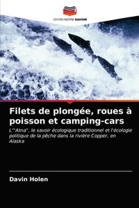 Filets de plongée, roues à poisson et camping-cars