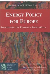 Energy Policy for Europe