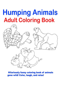 Humping Animals Adult Coloring Book