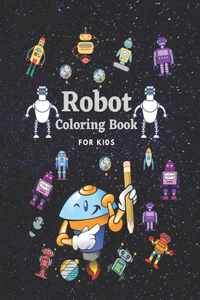 Robot Coloring Book For Kids