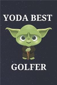 Yoda Best Golfer: Unique Appreciation Gift with Beautiful Design and a Premium Matte Softcover