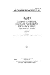 Millennium Digital Commerce Act, S. 761