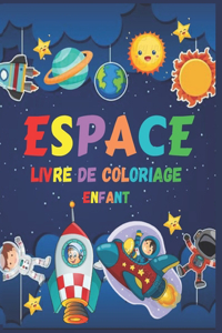 ESPACE livre de coloriage enfant