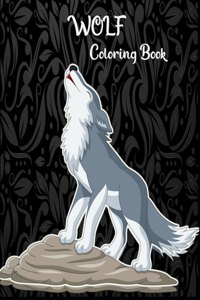 Wolf coloring book