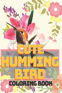 Cute Hummingbird Coloring Book