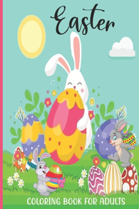Easter Coloring Book For Adults
