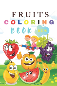 Fruits Coloring book