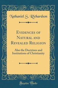 Evidences of Natural and Revealed Religion