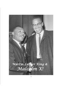 Martin Luther King and Malcolm X!