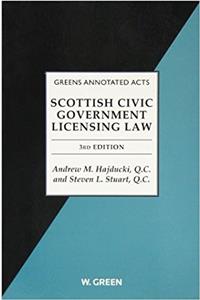 Scottish Civic Government Licensing Law