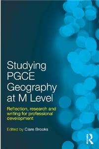 Studying Pgce Geography at M Level