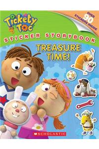 Tickety Toc: Treasure Time! Sticker Storybook