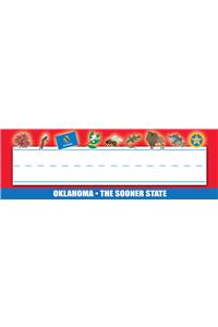 Oklahoma Nameplates - Pack of 36