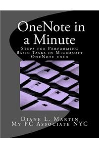 OneNote in a Minute
