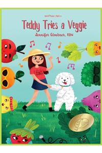 Teddy Tries a Veggie