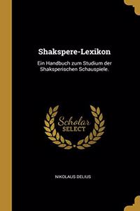 Shakspere-Lexikon