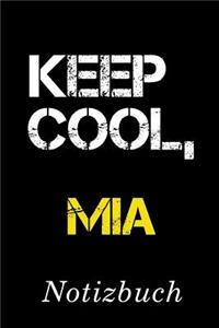 Keep Cool Mia Notizbuch