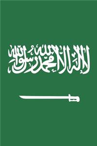 Saudi Arabia Flag Notebook - Saudi Arabian Flag Book - Saudi Arabia Travel Journal