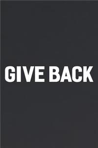 Give Back