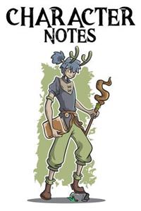 Character Notes: Fantasy Adventure Notebook & 120 pages RPG Journal! Keep track of your pen and paper role playing campaign and hero achievements!