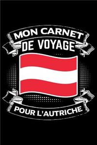 Mon Carnet de Voyage pour L'Autriche